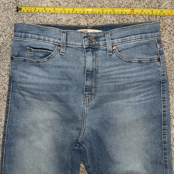 Signature Levi Strauss Heritage High Rise Straight Sz 8/29 - Picture 2 of 6